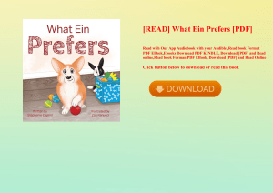 [READ] What Ein Prefers [PDF] 