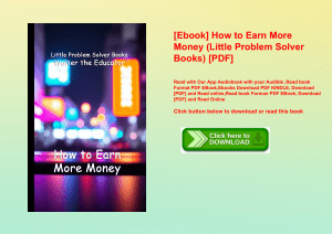 [Ebook] How to Earn More Money (Little Problem Solver Books) [PDF] 