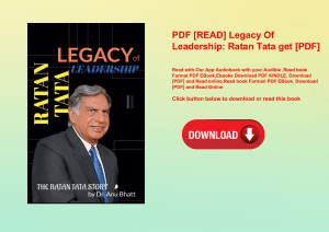 PDF [READ] Legacy Of Leadership Ratan Tata get [PDF]