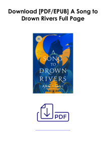 [Read] A Song to Drown Rivers As (Kindle) *Author : Ann Liang