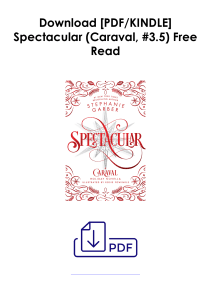 Get Spectacular (Caraval, #3.5) As (AZW) *Author : Stephanie Garber