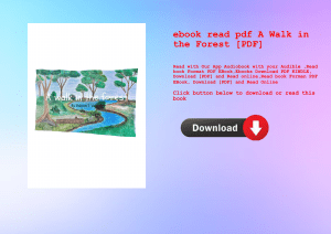 ebook read pdf A Walk in the Forest [PDF] 