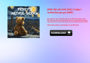 [PDF READ ONLINE] Teddy's Artful Dream get [PDF]