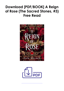 Read A Reign of Rose (The Sacred Stones, #3) As [Audible] *Author : Kate  Golden