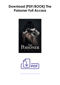 Download EPUB The Poisoner As AZW *Author : I.V. Ophelia