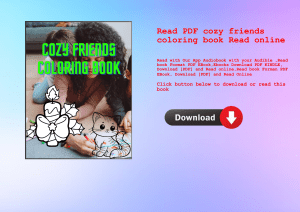 Read PDF cozy friends coloring book Read online