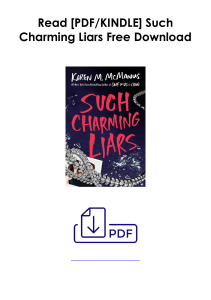 (Download PDF) Such Charming Liars As AZW *Author : Karen M. McManus