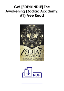 Read The Awakening (Zodiac Academy, #1) As (Audiobook) *Author : Caroline Peckham