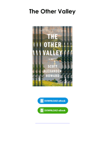 Download (pdf) Book The Other Valley By Scott Alexander Howard