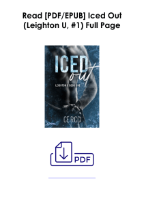 [Reead] Iced Out (Leighton U, #1) As EPUB *Author : C.E. Ricci