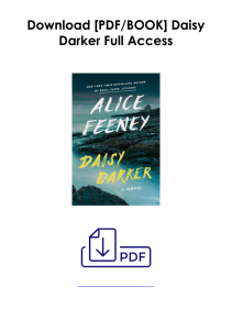 (Download PDF) Daisy Darker As [Audible] *Author : Alice Feeney