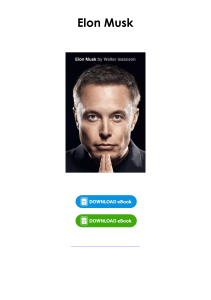 (Download) Elon Musk By Walter Isaacson