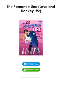 (Read) The Romance Line (Love and Hockey, #2) By Lauren Blakely