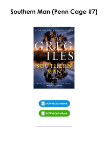 Read (pdf) Book Southern Man (Penn Cage #7) By Greg Iles