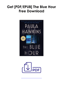 [PDF] Books Get  The Blue Hour by Paula Hawkins Full Page