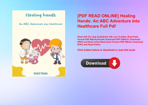 [PDF READ ONLINE] Healing Hands An ABC Adventure into Healthcare Full Pdf