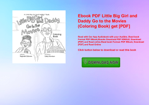 Ebook PDF  Little Big Girl and Daddy Go to the Movies (Coloring Book) get [PDF]