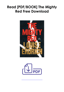 [PDF] Books Free  The Mighty Red by Louise Erdrich Full Page