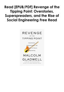 [PDF] Books Get  Revenge of the Tipping Point: Overstories, Superspreaders, and the Rise of Social Engineering by Malcolm Gladwell Full Access