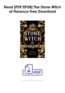 [PDF] Books Download  The Stone Witch of Florence by Anna Rasche Full Page