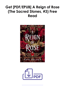 [PDF] Books Get  A Reign of Rose (The Sacred Stones, #3) by Kate  Golden Full Access