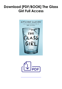 [PDF] Books Free  The Glass Girl by Kathleen Glasgow Full Page