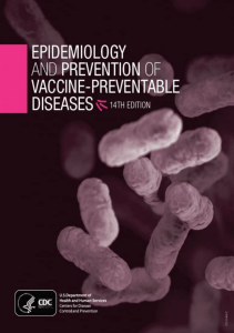 READ Epidemiology and Prevention of Vaccine Preventable Diseases