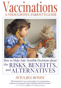 READ Vaccinations A Thoughtful Parent s Guide How to Make Safe Sensible Decisions 