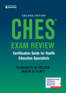 DOWNLOAD CHES® Exam Review Certification Guide for Health Education Specialists