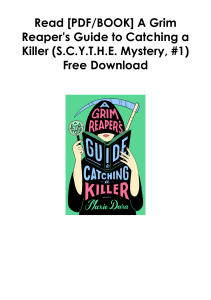 [PDF] Books Read  A Grim Reaper's Guide to Catching a Killer (S.C.Y.T.H.E. Mystery, #1) by Maxie Dara Full Page