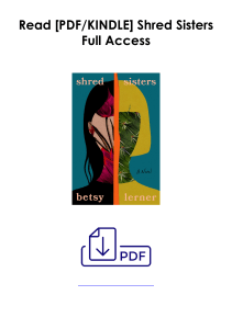 [PDF] Books Read  Shred Sisters by Betsy Lerner Full Access