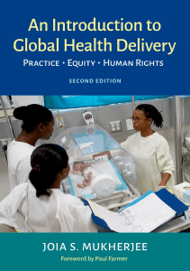 READ An Introduction to Global Health Delivery Practice Equity Human Rights