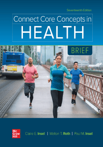 BOOKS Connect Core Concepts in Health BRIEF Looseleaf edition