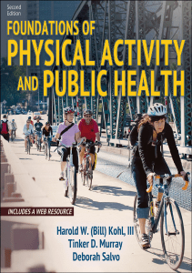 BOOKS Foundations of Physical Activity and Public Health