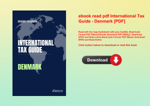 ebook read pdf International Tax Guide - Denmark [PDF] 