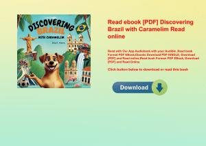 Read ebook [PDF] Discovering Brazil with Caramelim Read online