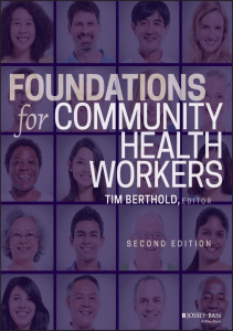 BOOKS Foundations for Community Health Workers Jossey Bass Public Health 