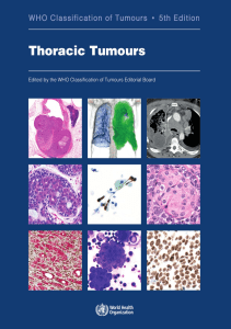 BOOK Thoracic Tumours WHO Classification of Tumours