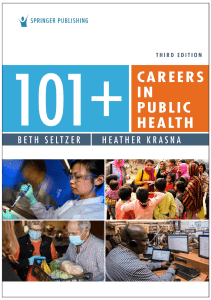 READ 101 Careers in Public Health Third Edition – Public Health Career Planning 