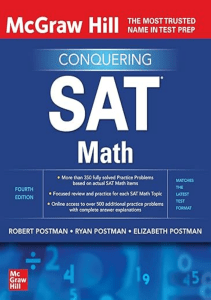 AMAZING BOOK McGraw Hill Conquering SAT Math Fourth Edition