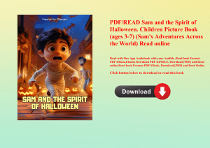 PDFREAD Sam and the Spirit of Halloween. Children Picture Book (ages 3-7) (Sam's Adventures Across t