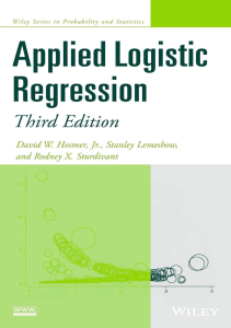 READ Applied Logistic Regression