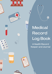 BOOKS Medical Record Log Book  A Health Record Keeper and Journal Medical Journal 