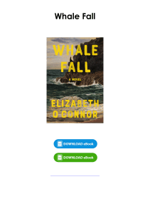 Get PDF KINDLE Whale Fall Full Access