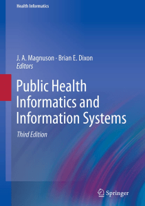 READ Public Health Informatics and Information Systems