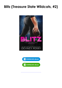 Download (pdf) Book Blitz (Treasure State Wildcats, #2) By Devney Perry