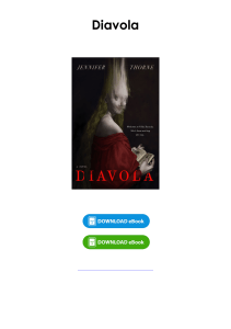 Download (pdf) Book Diavola By Jennifer Marie Thorne