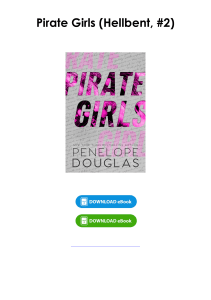 (Read) Pirate Girls (Hellbent, #2) By Penelope Douglas