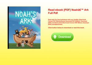 Read ebook [PDF] NoahÃ¢Â€Â™ Ark Full Pdf