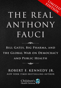 BOOKS Limited Boxed Set The Real Anthony Fauci Bill Gates Big Pharma and the 